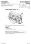 This Service Bulletin replaces SB , Cooling System Service, dated (1.2007), publication no. PV Cooling System, Pressure Test