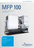 MFP 100 Fully automatic complete machining of complex workpieces