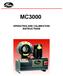MC3000 OPERATING AND CALIBRATION INSTRUCTIONS