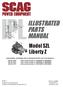 THIS MANUAL CONTAINS THE ILLUSTRATED PARTS LIST FOR MODELS: SZL36-18FR