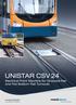 UNISTAR CSV 24 Electrical Point Machine for Grooved Rail and Flat Bottom Rail Turnouts