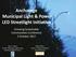 Anchorage Municipal Light & Power LED Streetlight Initiative