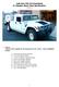 Joint Base MDL Fire Department H-1 Hummer Brush Truck Specifications