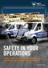 SAFETY IN YOUR OPERATIONS. Armoured Vehicles with tactical protection solutions for police, legal authorities, special operations units and the army