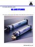 SEL LOCK CYLINDER. Air Cylinder with Brake system. Low cost and compact style with high reliability of intermediate stop and safety maintenance