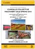 CUNDALLS COLLECTIVE MACHINERY SALE SPRING 2018