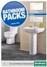 BATHROOM PACKS. Heating & Spares Plumbing & Plastics Bathrooms Renewables. October Your Local Plumbing & Heating Specialist