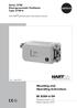 Mounting and Operating Instructions EB EN. Series 3730 Electropneumatic Positioner Type with HART communication and pressure sensors