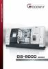 GS-8000 SERIES. Heavy Duty Supersize CNC Turning Centers