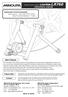 indoor bicycle trainer instructions manual