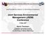Joint Services Environmental Management (JSEM) Conference