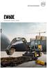 EW60E. Volvo Excavators t 47.3 kw