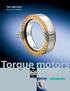 The right twist for your machine. Torque motors 1FW6