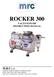 ROCKER 300 VACUUM PUMP INSTRUCTION MANUAL