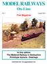 MODEL RAILWAYS. On-Line. No: 3 August 2004 Free Magazine. In this edition The Midland Railway in Derbyshire Prototype layouts - Swanage