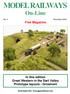 MODEL RAILWAYS. On-Line. No: 4 November 2004 Free Magazine. In this edition Great Western in the Dart Valley Prototype layouts - Grosmont