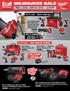 FEB 1, 2018 APR 30, M18 FUEL with ONE-KEY 3PC Combo Kit with FREE Packout Rolling Case PO GET A FREE HD 9.0