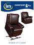 CONTENTS. Serta Perfect Lift Chair/Serta ComfortLift I. INTRODUCTION... 4 II. SAFETY... 5 III. YOUR SERTA PERFECT LIFT CHAIR... 8