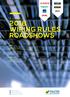 MASTER ELECTRICIANS 2018 WIRING RULES ROADSHOWS
