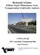 Richmond, Virginia 8-Hour Ozone Maintenance Area Transportation Conformity Analysis