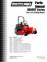 Reproduction. Not for. Parts Manual. S200XT Series Zero-Turn Riding Mower