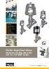 Parker Angle Seat Valves. PA Series, 2/2 Way, NC or NO 3/8 to 2 1/2 BSP, 16 Bar
