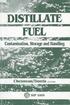 Distillate Fuel: Contamination, Storage, and Handling