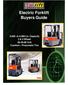 TAILIFT ELECTRIC MODELS CUSHION & PNEUMATIC TIRE