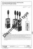 Discontinued type. 4/3-way proportional pressure reducing valve type FB and KFB (pilot valves)