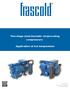 Two-stage semi-hermetic reciprocating compressors Application at low temperature