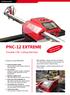 PNC-12 EXTREME. Portable CNC Cutting Machine. Features and Benefits. Cutting machine