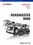 View thousands of Crane Specifications on FreeCraneSpecs.com ROADMASTER t capacity class Truck Crane Datasheet imperial