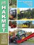 H A K M E T FORESTRY MACHINERY