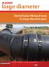 large diameter ElectroFusion fittings & tools for large diameter pipes