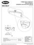 ASSA ABLOY. 7100SZ Series SafeZone External Sensor. Installation and Instruction Manual ASSA ABLOY. Patent Pending