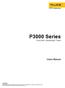 P3000 Series. Users Manual. Pneumatic Deadweight Tester