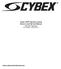 Cybex VR3 Dip/Chin Assist Owner s and Service Manual Strength Systems Part Number E