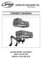 OWNER S MANUAL CEILING-MOUNT CARTRIDGE DUST COLLECTOR MODELS: SCA AND SCB
