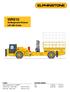 WR810. Underground Scissor Lift with Crane. Forward Mount or Centre Mount Operator Station options are available. Engine.