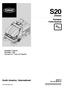 S20 * * (Diesel) Sweeper Parts Manual. North America / International. SweepMaxt System ShakeMaxt 360 TennantTruet Parts and Supplies