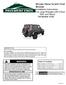 Wrangler Replay Top with Tinted Windows Installation Instructions For: Jeep Wrangler (JK) 2 Door 2007 and Newer Part Number: 51202