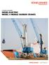 A FLEXIBLE ALL-ROUNDER DIESEL-ELECTRIC MODEL 4 MOBILE HARBOR CRANES