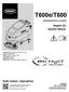 T600e/T600 * * English EN Operator Manual. North America / International. Walk-Behind Floor Scrubber Rev.