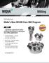 Milling. Widia s New M1200 Face Mill Program. Introducing... NEW!