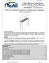 COLV-6 SERIES VERTICAL CROSSOVER LADDERS INSTRUCTION MANUAL