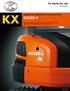 KUBOTA COMPACT EXCAVATOR KX033-4