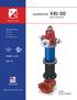 K81-DD FIRE HYDRANT GUARDIAN AWWA C502 NSF YEARS. For Generations CERTIFICATIONS ISO 9001 ISO BS OHSAS