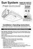 1000 DE BOSS. Installation & Operating Instructions COMMERCIAL FIXTURE READ THESE INSTRUCTIONS BEFORE FIRING UP YOUR BALLAST
