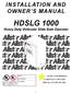 HDSLG 1000 Heavy Duty Vehicular Slide Gate Operator
