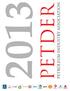TABLE OF CONTENTS 4 NEWS FROM PETDER 1 EXECUTIVE SUMMARY IMPORTANT GLOBAL DEVELOPMENTS IMPORTANT DEVELOPMENTS IN THE INDUSTRY